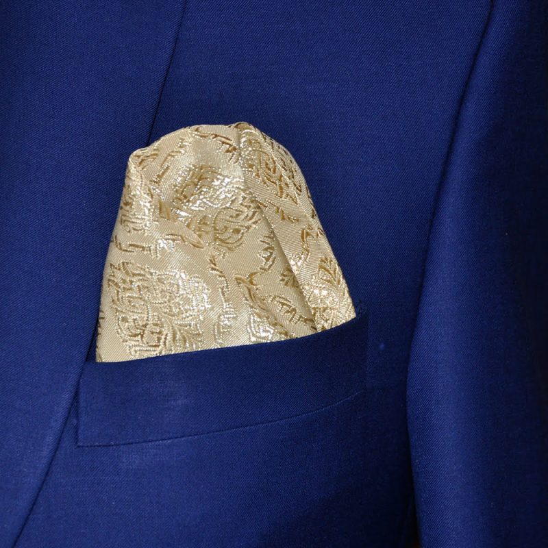 Golden Pocket Square