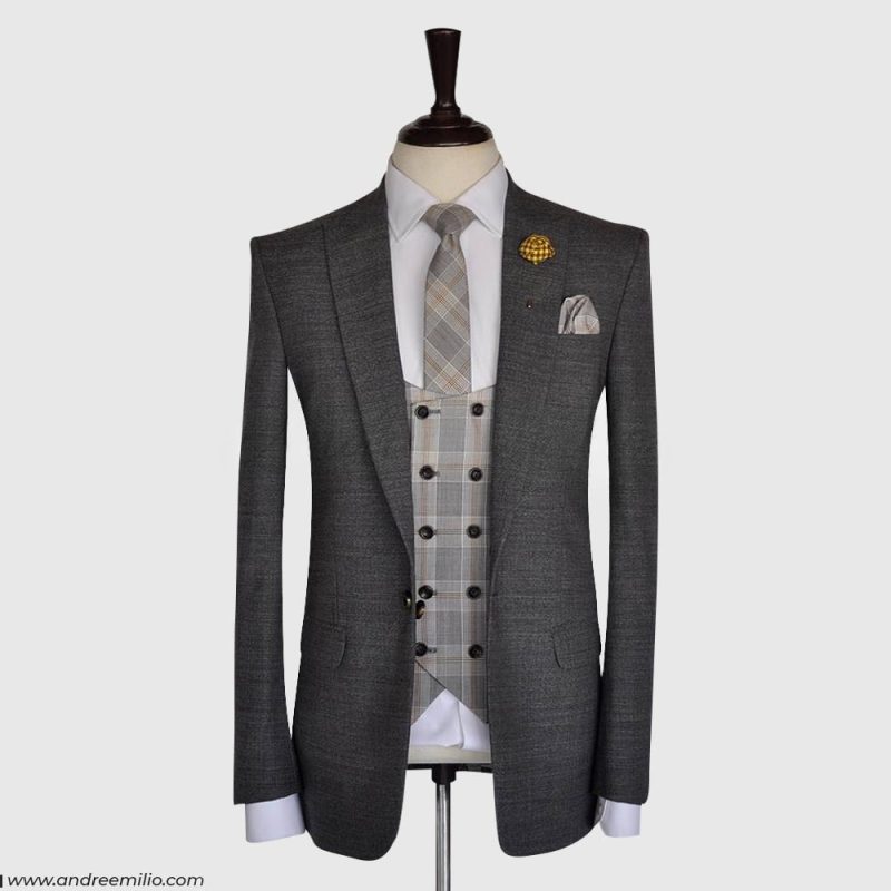 Iron Gray 3 Piece Suit
