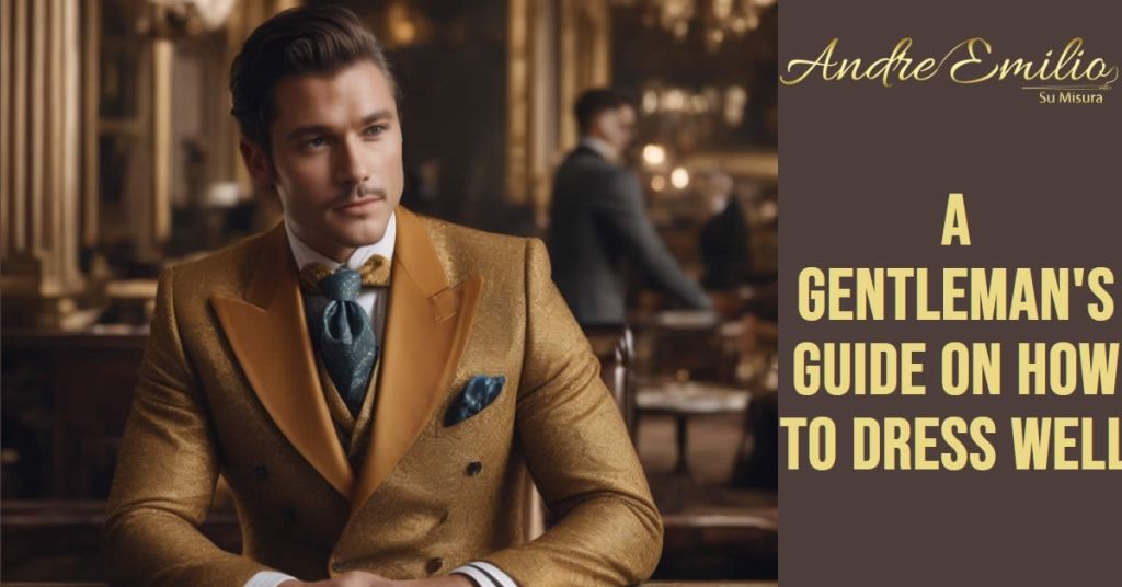 A Gentleman's Guide On How To Dress Well