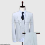White 3 Customize White 3 Piece SuitSuit