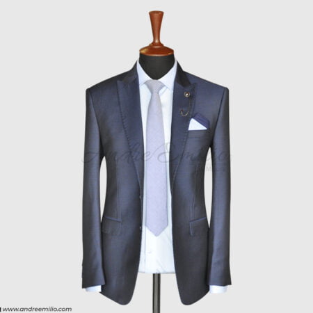Men Grey 2 Piece Suit
