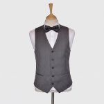 Andre Emilio Charcoal Gray Tuxedo For Men