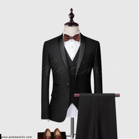 Black Tuxedo With Waistcoat