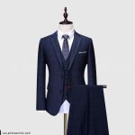 3 Piece Navy Blue Suit