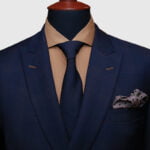 Dark Navy Blue Double Breasted Suit