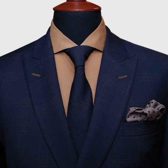 Buy Navy Blue 2 Piece Double-Breasted Suit