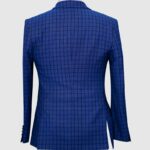 Blue Checked Suit