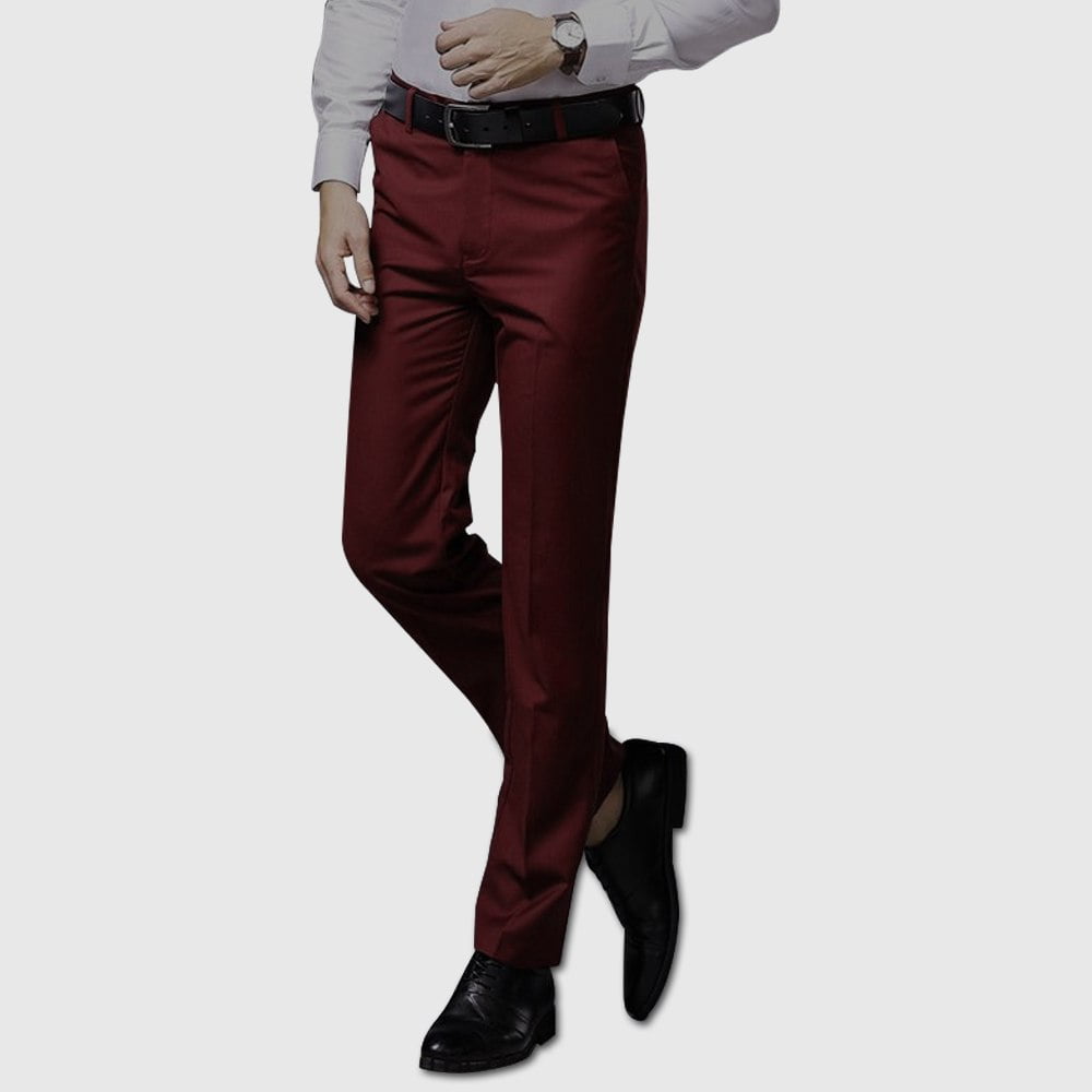 Shop Luxury Maroon Double Breasted Suit Online