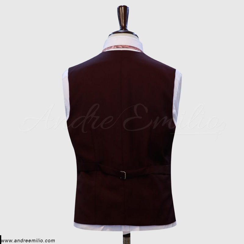 Dark Maroon Vest 2