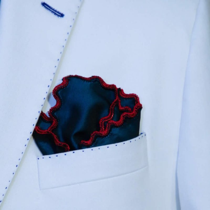 Purple Shade Pocket Square