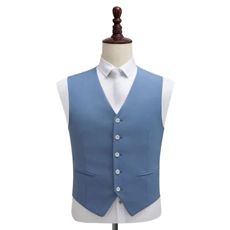 Buy Sky custom Blue Piece Suit for men Andre Emilio