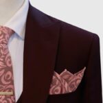 Dark Maroon 3 Piece Suit