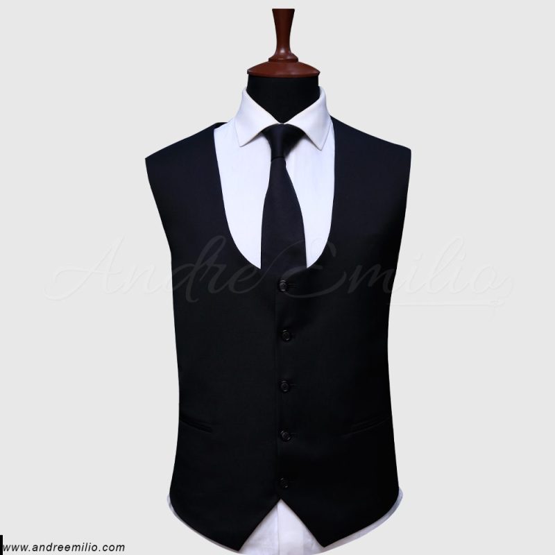 Navy Blue 3 Piece Suit Waistcoat