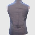 Navy Blue Windowpane Check Suit