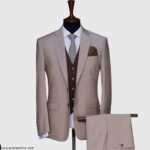 Light Brown 3 Piece Suit