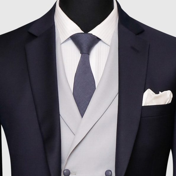 Navy 3 Piece Suit Fonry