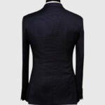 Solid Purplish Blue 3 Piece Suit