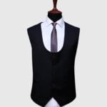 Tailored Fit Blue Check 3 Piece Suit