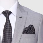 Textured Gray 2 Piece Suit