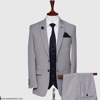 Light Grey 3 Piece Suit
