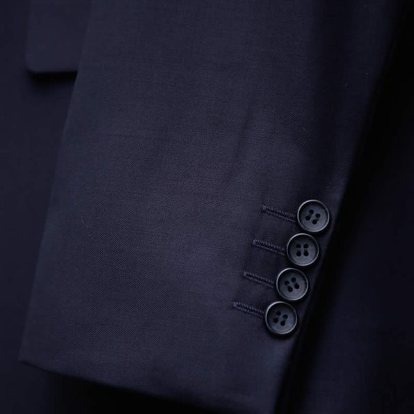 Navy Blue 3 Piece Suit Sleeves