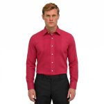 Andre Emilio Red Tuxedo Shirt For Men