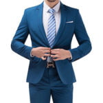 Blue 2 Piece Suit