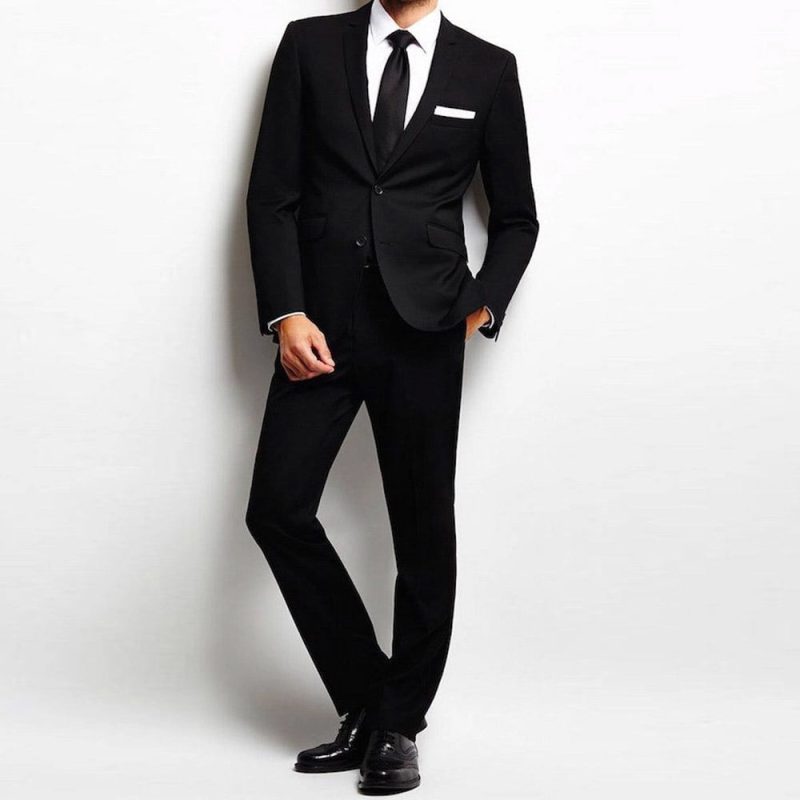 Buy Black Piece Suit for Men Andre Emilio