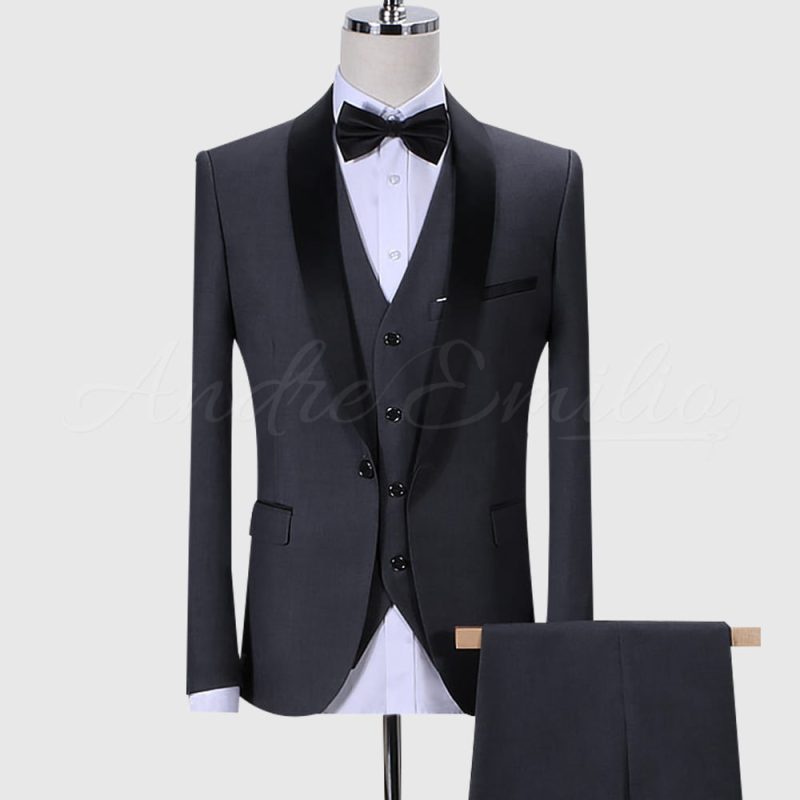 Dark Grey Tuxedo