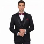 Andre Emilio Classic Black Tuxedo Suit