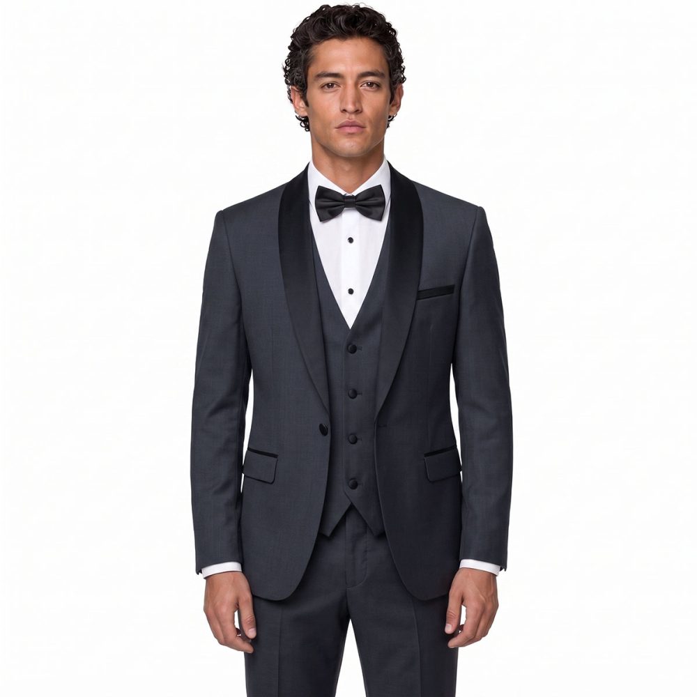 Andre Emilio Dark Grey Tuxedo