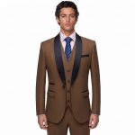 Andre Emilio Russet Tuxedo Suit
