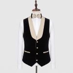 Andre Emilio Off White Tuxedo Wedding Suit