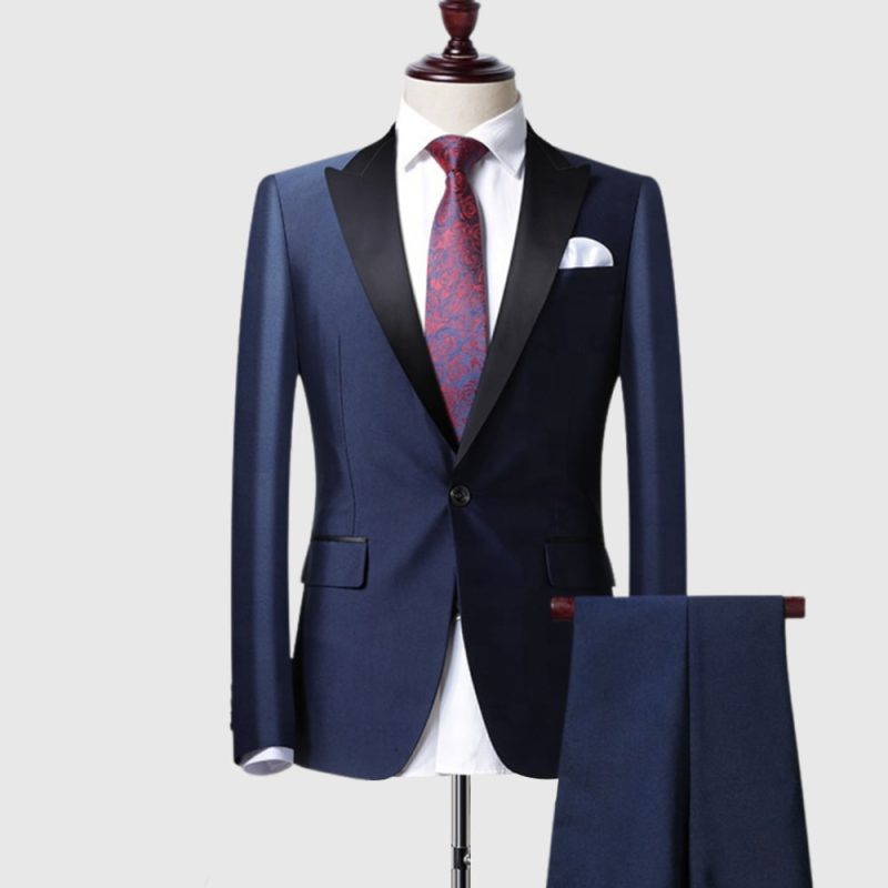 Royal Blue Wedding Tuxedo