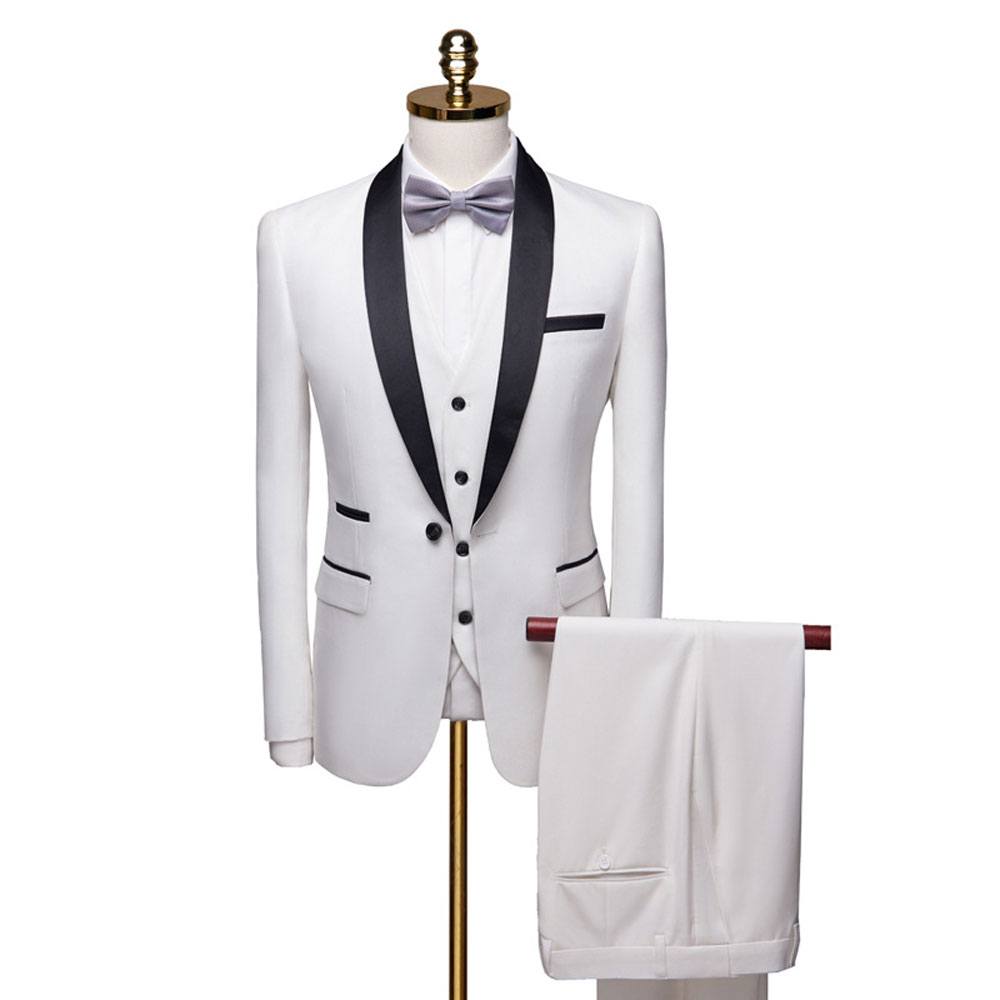 Buy White Tuxedo Suit for Wedding - Save Upto 10%