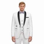 Andre Emilio White Tuxedo Suit