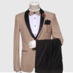 Light Camel Tuxedo Suit