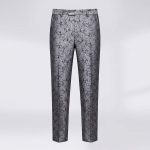 Texture Gray Tuxedo Suit