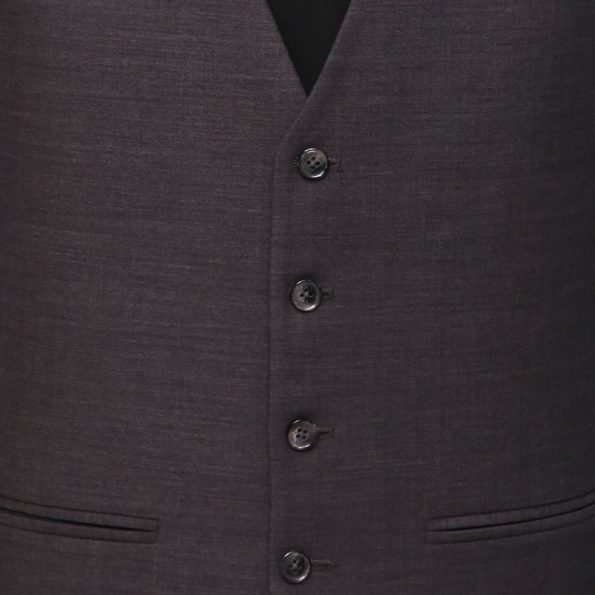 Black Suit And Waistcoat Vest Button