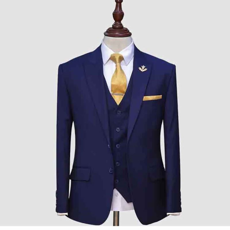 Classic Navy Blue Suit