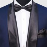 Deep Blue Tuxedo Suit
