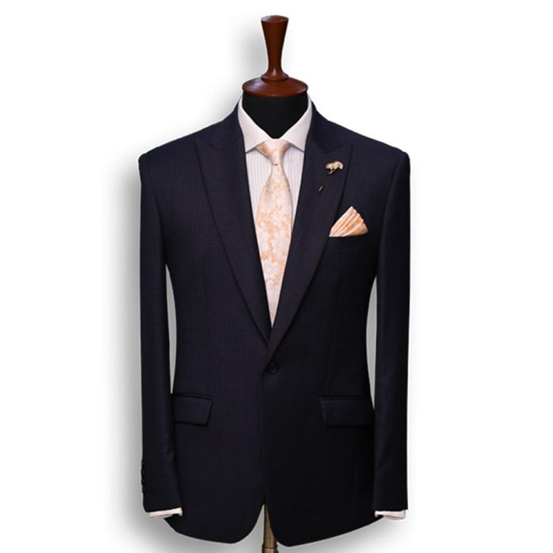 Midnight Navy Blue Suit