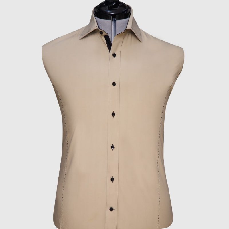 Luxury Camel Color Shirt 1