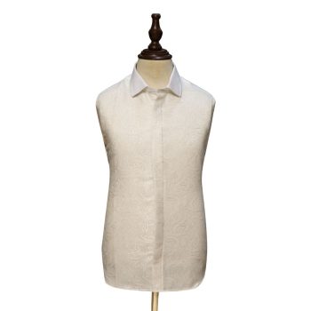 White Textured Shirts For Men Full View