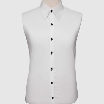 Formal White Modern Fit Shirt 3