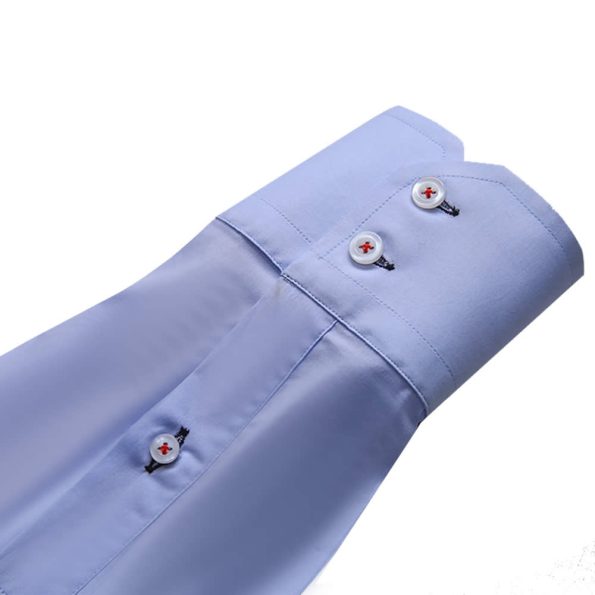Light Blue Shirt Cuff