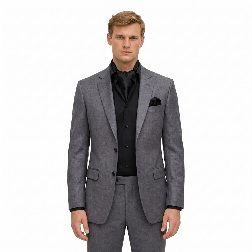 Andre Emilio Charcoal Grey Blazer