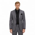 Andre Emilio Charcoal Grey Blazer