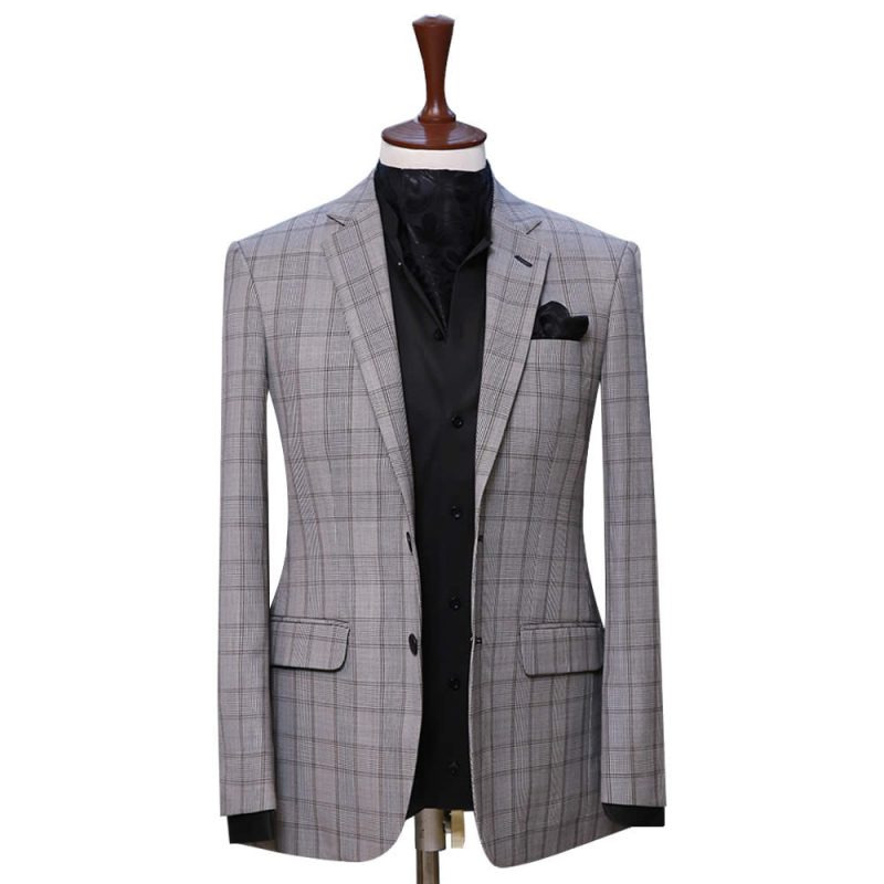 Grey Checked Blazer