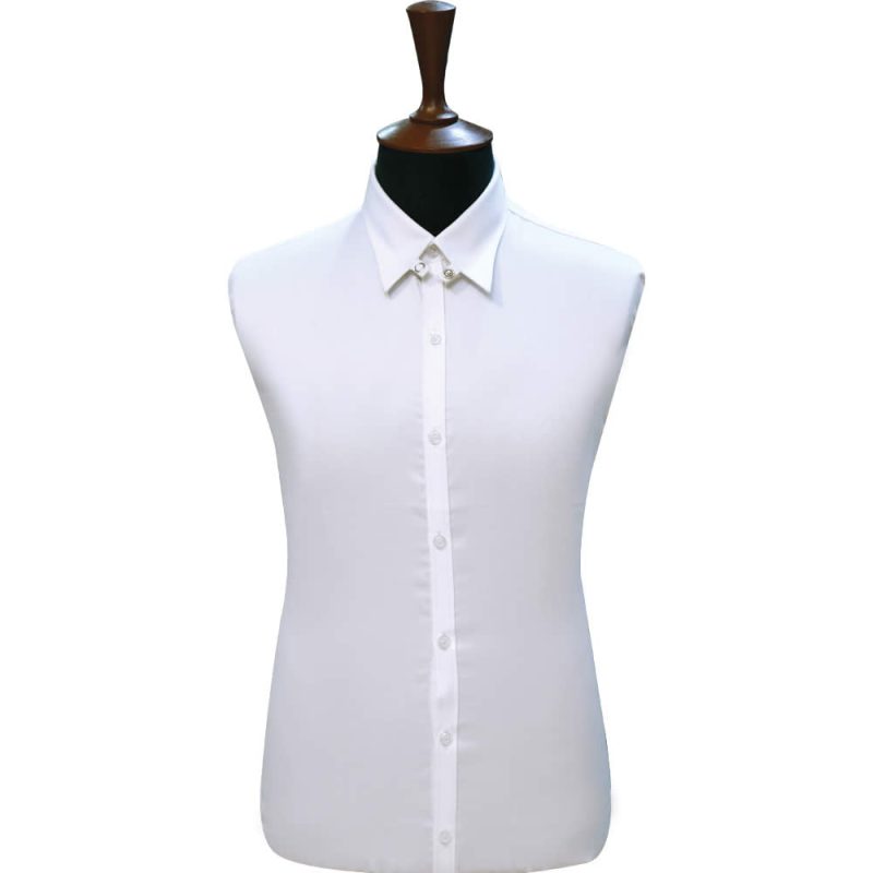 Mens White Shirt Front